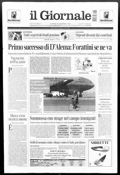 Il giornale : quotidiano del mattino